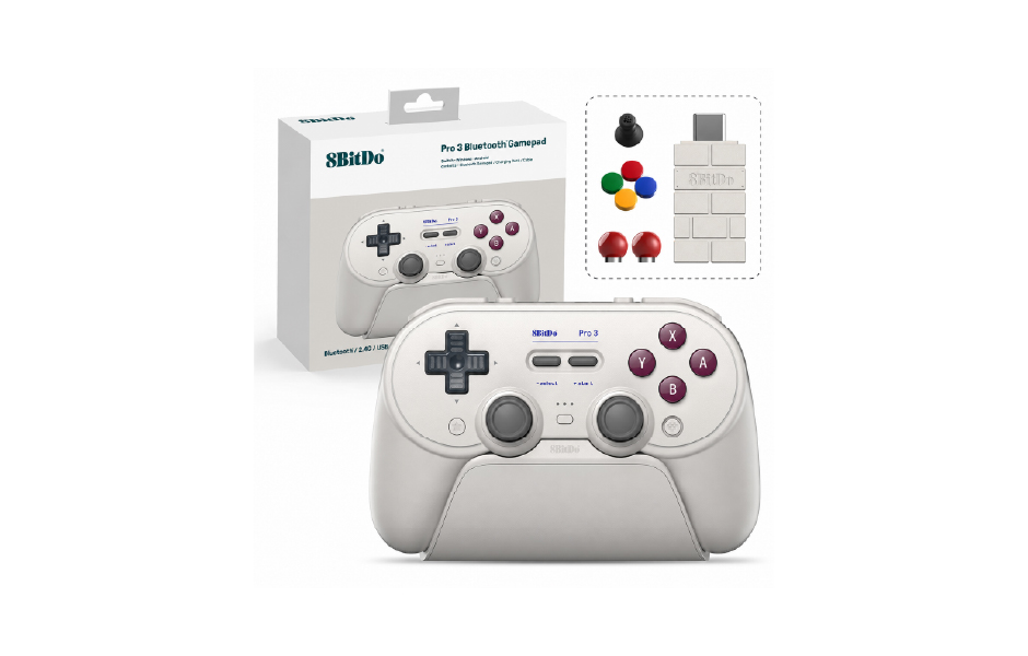 8BitDo Pro 3 Bluetooth Gamepad - G Classic